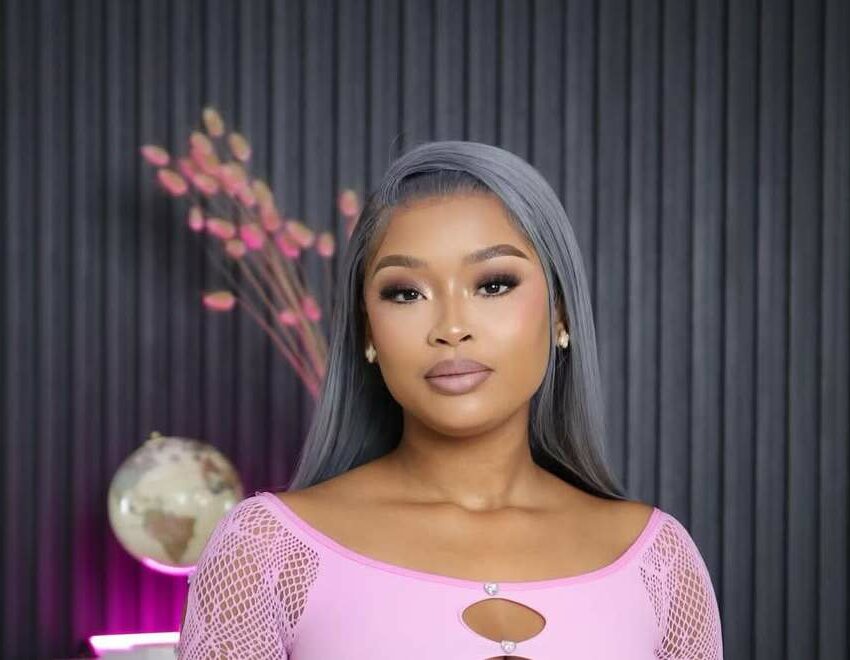 Cyan Boujee podcast screenshot, Ghost Hlubi posture image, body shaming controversy, South African online reaction, podcast headline, Bona Magazine