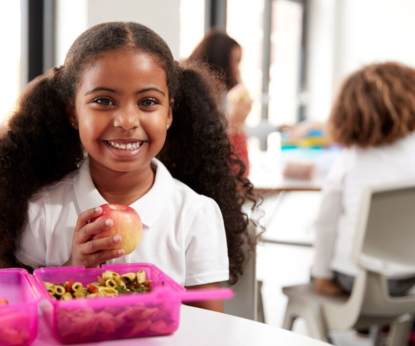 Johannesburg mother cooking gourmet lunchbox, school lunch preparation, early morning kitchen, Sirloin steak and vegetables in lunchbox, fried mashed potato balls, viral cooking video, school meal, Bona Magazine