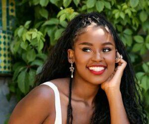 Lerato Nxumalo red carpet portrait, actress celebration, YouTuber milestone, South African content creator, Netflix role news, Bona Magazine