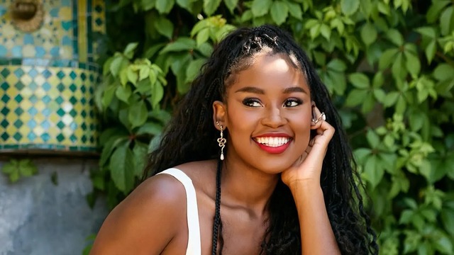 Lerato Nxumalo red carpet portrait, actress celebration, YouTuber milestone, South African content creator, Netflix role news, Bona Magazine