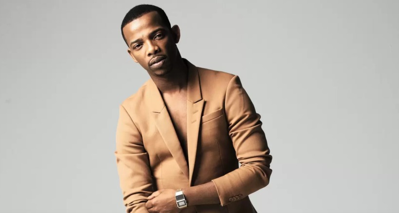 Zakes Bantwini in recording studio, South African music producer portrait, award-winning Afro-house artist, Johannesburg music scene, Bona Magazine