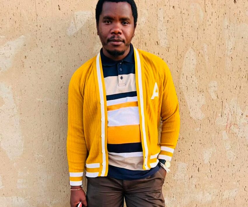 Vusi Mdiniso portrait, Uzalo actor in character Sgidi, South African soap opera behind the scenes, children avoiding actor in public, Bona Magazine