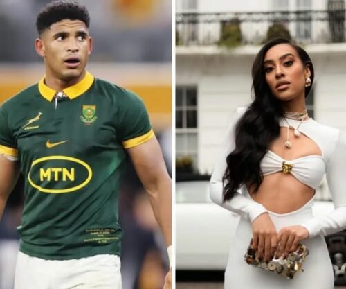 Sarah Langa wearing a large diamond ring in Paris, social media influencer Sarah Langa engagement talk, Sacha Feinberg-Mngomezulu and Sarah Langa in Paris celebration, South African celebrity couple spotted abroad, Bona Magazine
