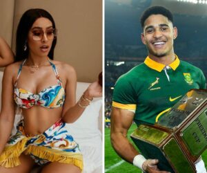 Bona Magazine, Sarah Langa influencer fashion blogger Johannesburg, Sacha Feinberg-Mngomezulu Springbok rugby player portrait, South African celebrity couple rumour Johannesburg