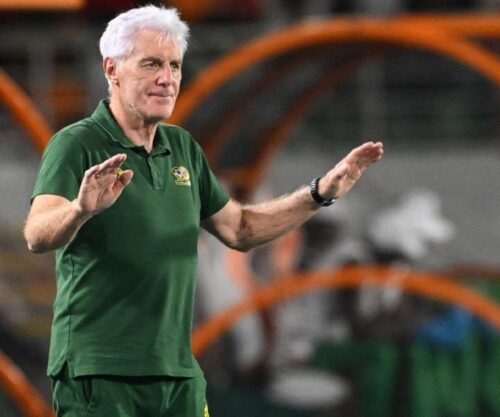 Hugo Broos ready for fight as Bafana face Mexico.