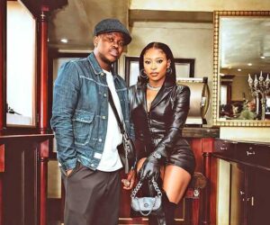 DJ Zinhle addressing camera in TikTok video, South African DJ marriage rumours, celebrity social media response South Africa, Bona Magazine