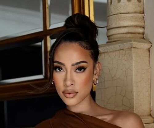 Bona Magazine, Sarah Langa South African influencer portrait, Sarah Langa fashion blogger Johannesburg, Sarah Langa lifestyle content creator South Africa