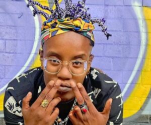 Toya Delazy performing on London street, South African musician live in UK, London street performance South African artist, Bona Magazine