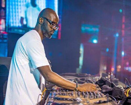 Bona Magazine, Black Coffee DJ live performance, Black Coffee Udaipur wedding stage, South African DJ Black Coffee mixing music