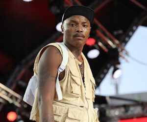 Shebeshxt performing on stage, Limpopo rapper live booking success, festive season South African music gigs, Bona Magazine