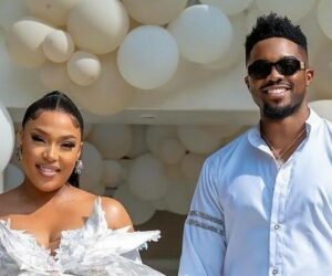 Simz Ngema birthday moment, Tino Chinyani with son, family celebration South Africa, celebrity child birthday South Africa, Simz Ngema family photo, Tino Chinyani father son moment Bona Magazine