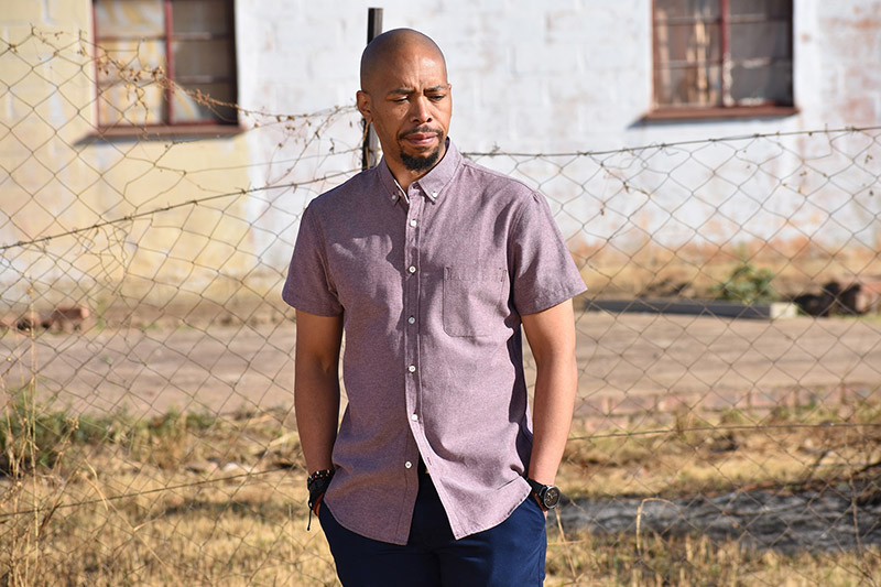 Mothusi Magano actor headshot, Cat Matlala portrait image, South African film casting buzz, Johannesburg film industry interest, Bona Magazine