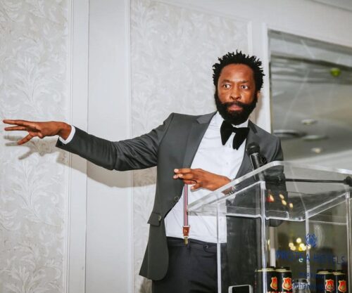 DJ Sbu portrait South Africa, DJ Sbu live performance, DJ Sbu social media profile, South African music industry figure, Bona Magazine