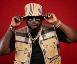 Bona Magazine, DJ Maphorisa Goyard luggage set, DJ Maphorisa luxury travel bags Johannesburg, Goyard luggage close-up South Africa