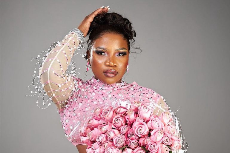 Makhadzi stage performance outfit, Makhadzi Beyoncé inspired look, South African singer fashion performance, concert stage style, Bona Magazine