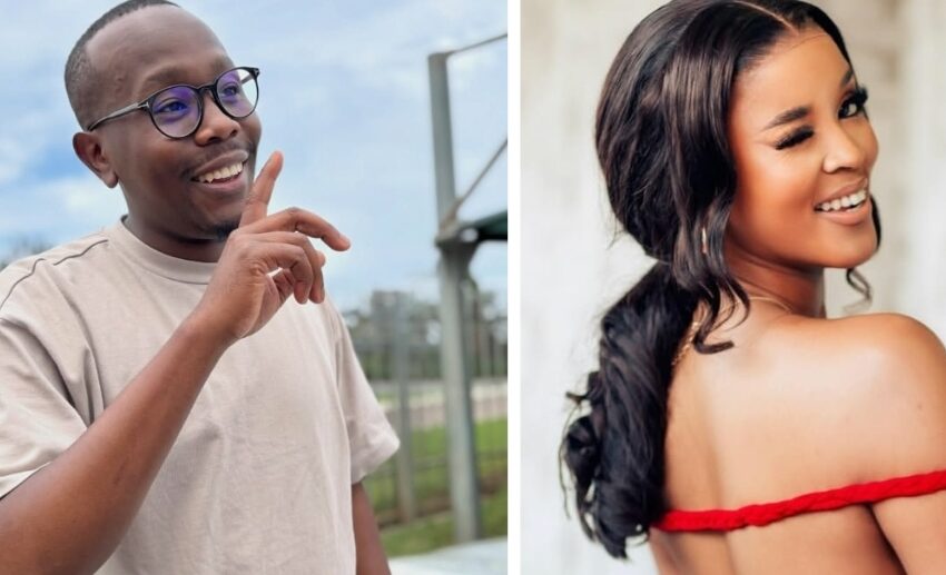 Bona Magazine, Sethu Nkosi smiling portrait, Sethu Nkosi pregnancy reveal video screenshot, Sethu Nkosi social media post