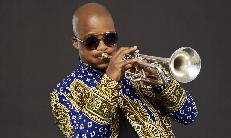 Mo-T Mi Casa portrait, Mo-T South African musician, Mi Casa trumpeter, celebrity tribute South Africa, Bona Magazine