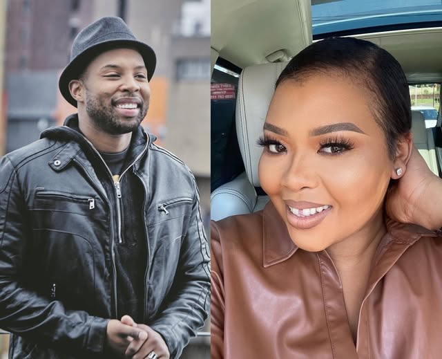 Anele Mdoda with son Alakhe, South African celebrity parenting, Anele Mdoda family moment, maths homework support, Bona Magazine