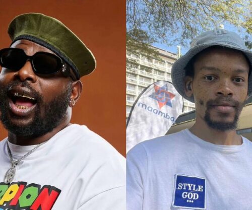 DJ Maphorisa portrait, Nota Baloyi media appearance, South African celebrity feud, music industry controversy SA, social media reaction South Africa, Bona Magazine