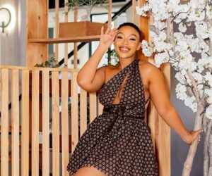 Gaisang Noge beach photo, House of Zwide actress Mampho, Gaisang Noge beach video South Africa, SA actress ocean clip, Gaisang Noge Instagram post, South African celebrity beach moment, Bona Magazine