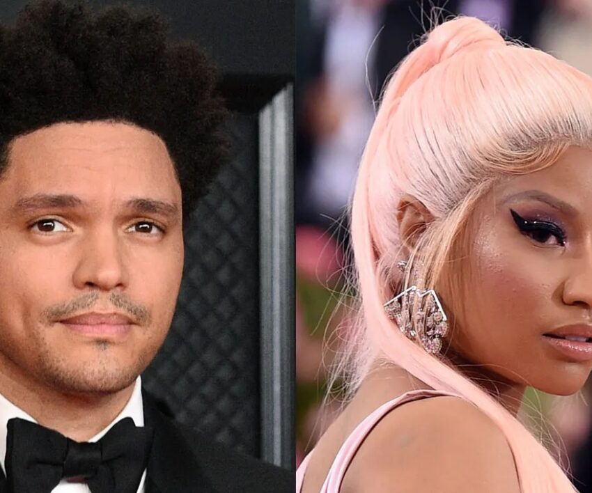 Nicki Minaj Trevor Noah, Trevor Noah South Africa, Nicki Minaj controversy, South African social media reaction, celebrity news SA, global pop culture debate, Bona Magazine