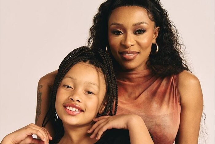 Kairo Forbes outfit, DJ Zinhle daughter style, Kairo Forbes wearing mom clothes, South African celebrity kids, DJ Zinhle family moments, AKA daughter Kairo, Mzansi social media reactions, celebrity kids privacy SA, Kairo Forbes fashion moment, kids are off limits South Africa, Bona Magazine