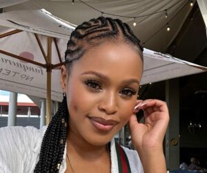 Natasha Thahane preparing umqombothi, Natasha Thahane traditional brewing, South African umqombothi preparation, Natasha Thahane cultural moment, traditional African beer umqombothi, Natasha Thahane social media video, South African celebrity culture, umqombothi brewing tradition, Natasha Thahane fans reaction, Bona Magazine