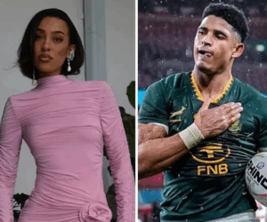 Sarah Langa influencer South Africa, Sarah Langa fashion influencer, Sacha Feinberg-Mngomezulu Springbok rugby star, Sarah Langa Instagram story reaction, Sarah Langa celebrity news South Africa, Sacha Feinberg-Mngomezulu rugby player Stormers, Sarah Langa lifestyle influencer profile, South African celebrity relationship rumours, Sarah Langa birthday post social media, Sacha Feinberg-Mngomezulu rugby fame, South African influencer culture, celebrity relationships South Africa, Bona Magazine