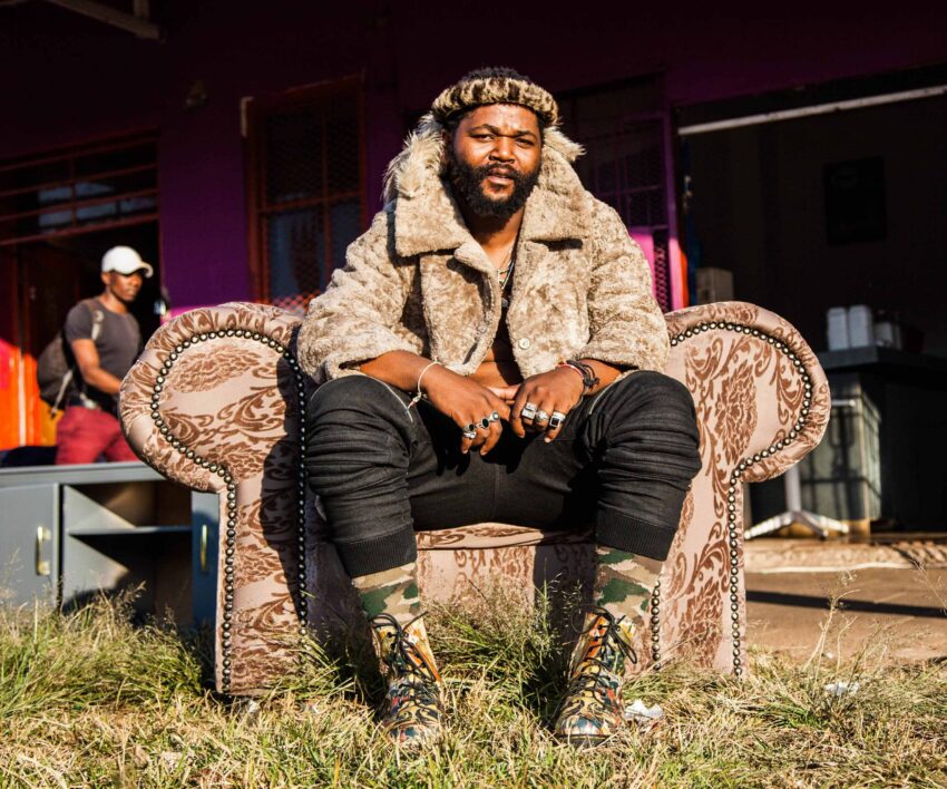 Sjava shoe collection, Sjava sneakers South Africa, celebrity sneaker collection SA, messy room celebrity post, South African rapper lifestyle, Sjava home interior, local celebrity social media reaction, Bona Magazine