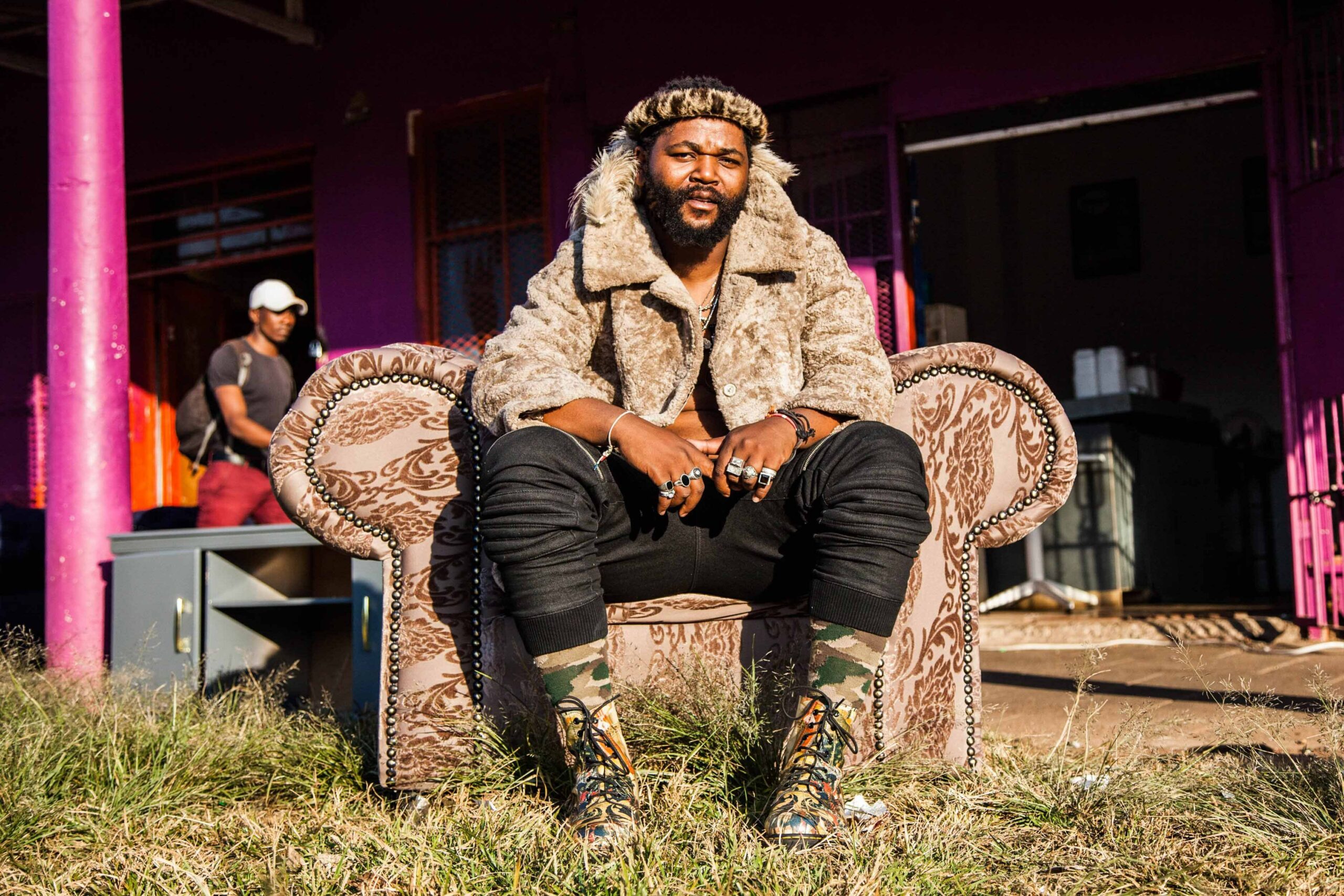 Sjava Overall Clothes Sjava shows off R10K shoe collection but messy room steals the spotlight