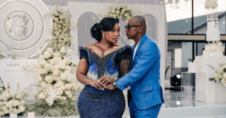 Lamiez Holworthy wedding Mahikeng, Khuli Chana traditional wedding North West, South African celebrity wedding video, Mzansi reactions wedding clip, Lamiez Khuli Chana marriage ceremony, Mahikeng cultural wedding South Africa, SA celebrity couple wedding moments, traditional wedding celebration North West, Bona Magazine