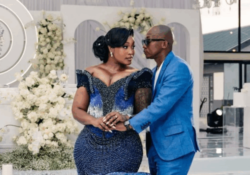 Lamiez Holworthy wedding Mahikeng, Khuli Chana traditional wedding North West, South African celebrity wedding video, Mzansi reactions wedding clip, Lamiez Khuli Chana marriage ceremony, Mahikeng cultural wedding South Africa, SA celebrity couple wedding moments, traditional wedding celebration North West, Bona Magazine