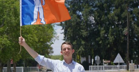 An Orania resident showed how safe the town was.