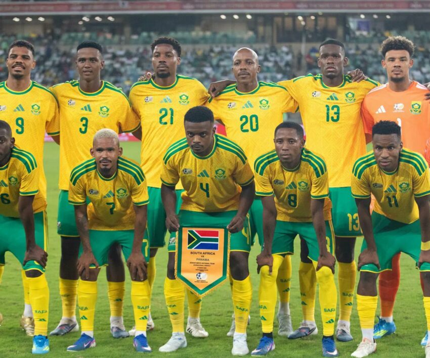Bafana Bafana announces 2026 FIFA World Cup squad.