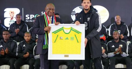 Bafana's FIFA World Cup squad.