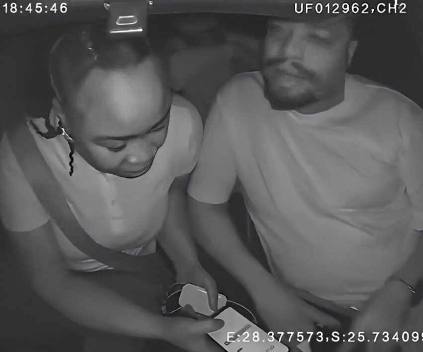 A female e-hailing driver was composed during a robbery.
