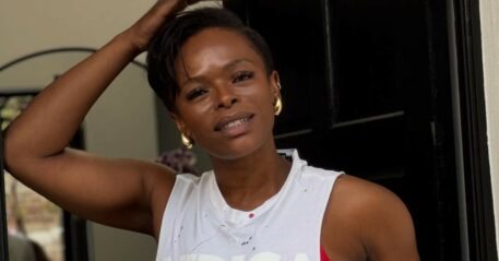 Unathi posted naked pictures of herself.