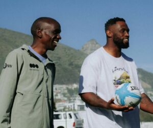 Siya Kolisi inspired Eliud Kipchoge.