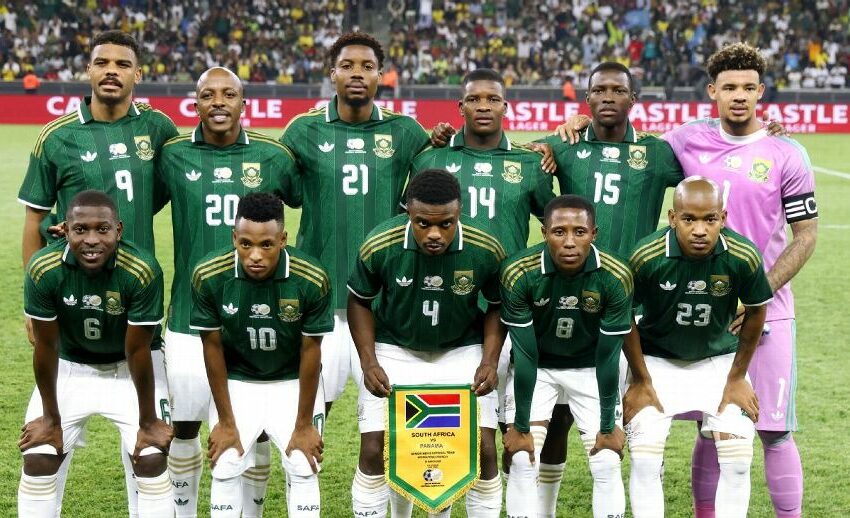 Predictions for the Bafana Bafana team for the 2026 FIFA World Cup.