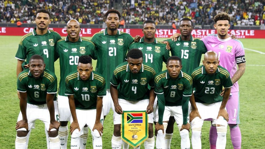 Predictions for the Bafana Bafana team for the 2026 FIFA World Cup.