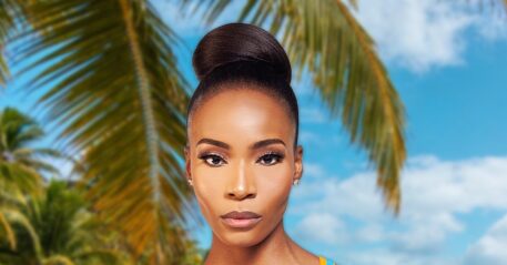 Lalela Mswane prepares for 'Tropika Island of Treasure.'