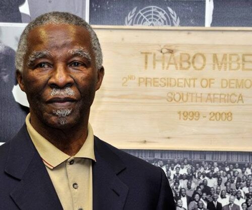 Thabo Mbeki turns 84.