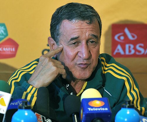 Ex-Bafana Bafana coach hospitalised.
