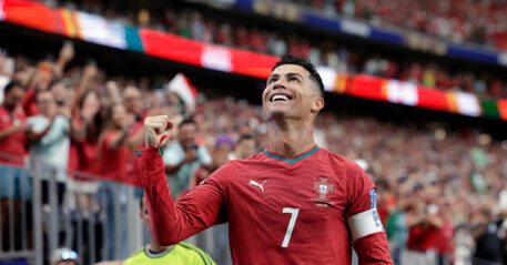 Cristiano Ronaldo broke a record during Portugal vs Uzbekistan match.