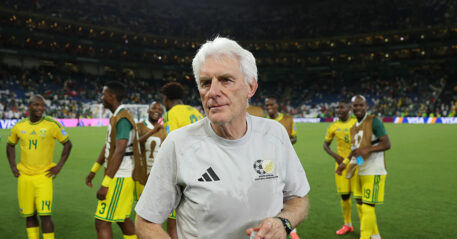 Hugo Broos considers his future.