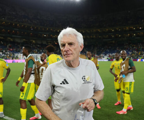 Hugo Broos considers his future.