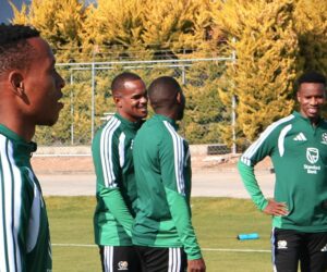 A list of Bafana players who may score the first goal.