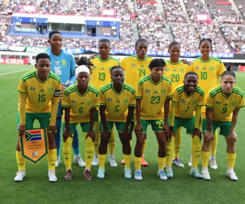 Banyana Banyana claimed victory over Japan.