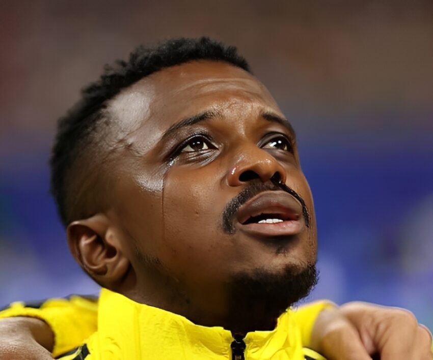 Teboho Mokoena shared the reason behind his tears.