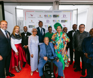 Influential figures had a sinner before the Bafana match.